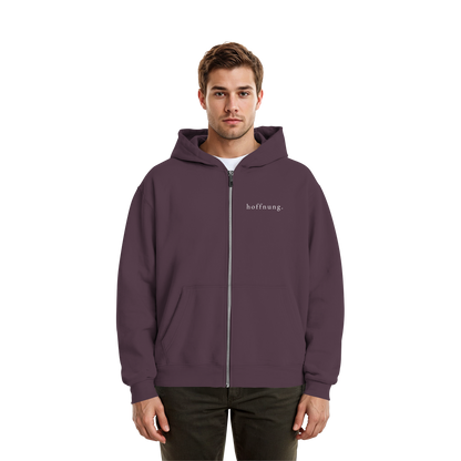 Die Hoffnung hat einen Namen - Jesus - Fluffy Boxcut Zipper