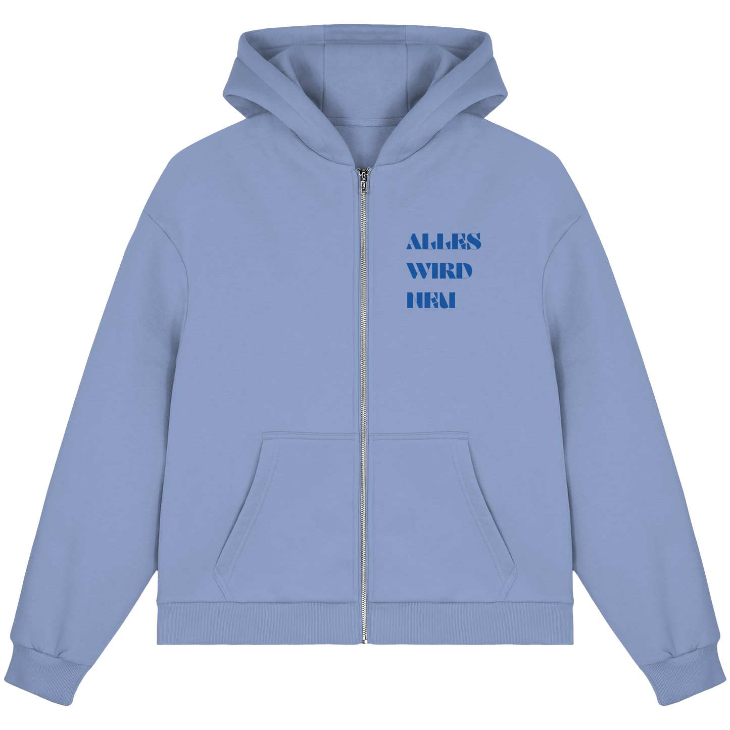 Alles wird neu - Fluffy Boxcut Zipper