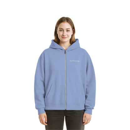 Die Hoffnung hat einen Namen - Jesus - Fluffy Boxcut Zipper