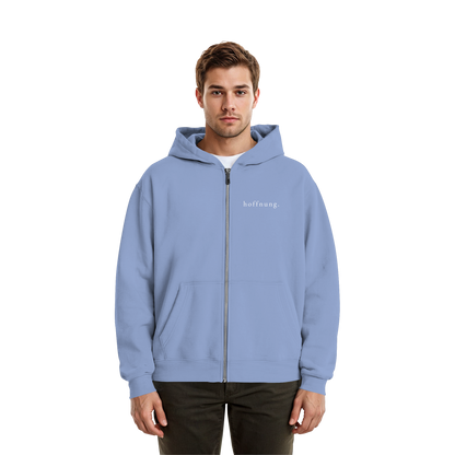 Die Hoffnung hat einen Namen - Jesus - Fluffy Boxcut Zipper