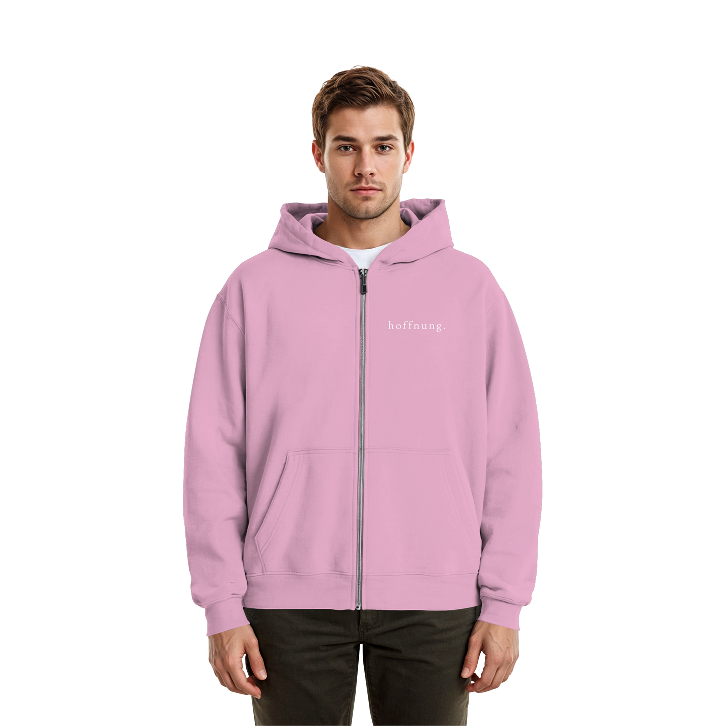 Die Hoffnung hat einen Namen - Jesus - Fluffy Boxcut Zipper