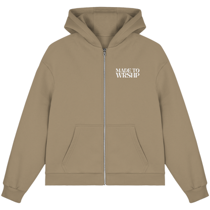 Made to Worship - Fluffy Boxcut Zipper