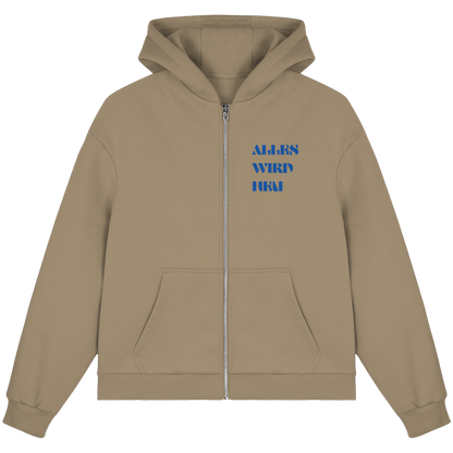 Alles wird neu - Fluffy Boxcut Zipper