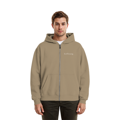 Die Hoffnung hat einen Namen - Jesus - Fluffy Boxcut Zipper