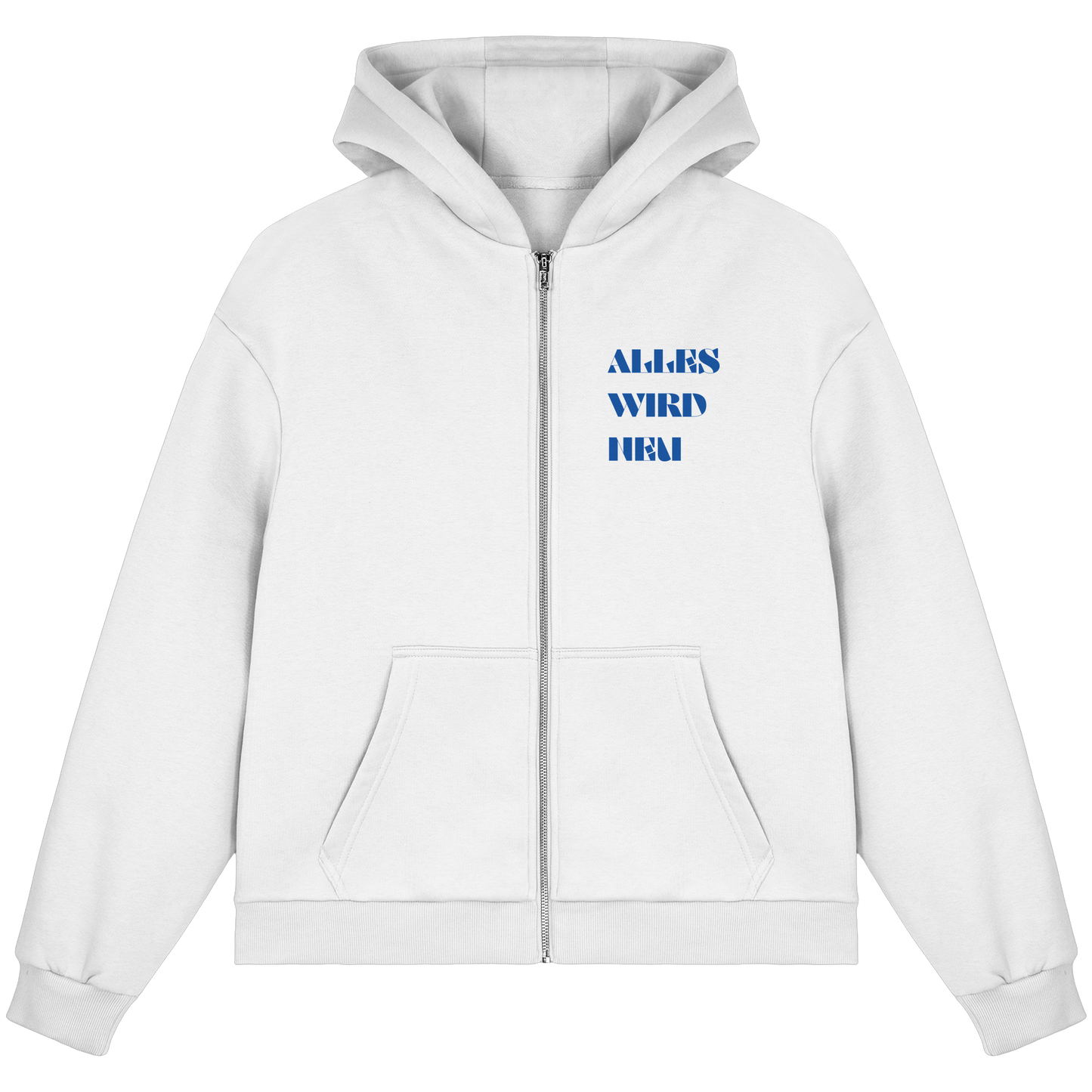 Alles wird neu - Fluffy Boxcut Zipper