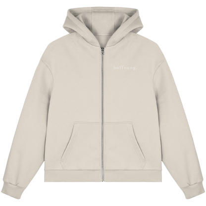 Die Hoffnung hat einen Namen - Jesus - Fluffy Boxcut Zipper