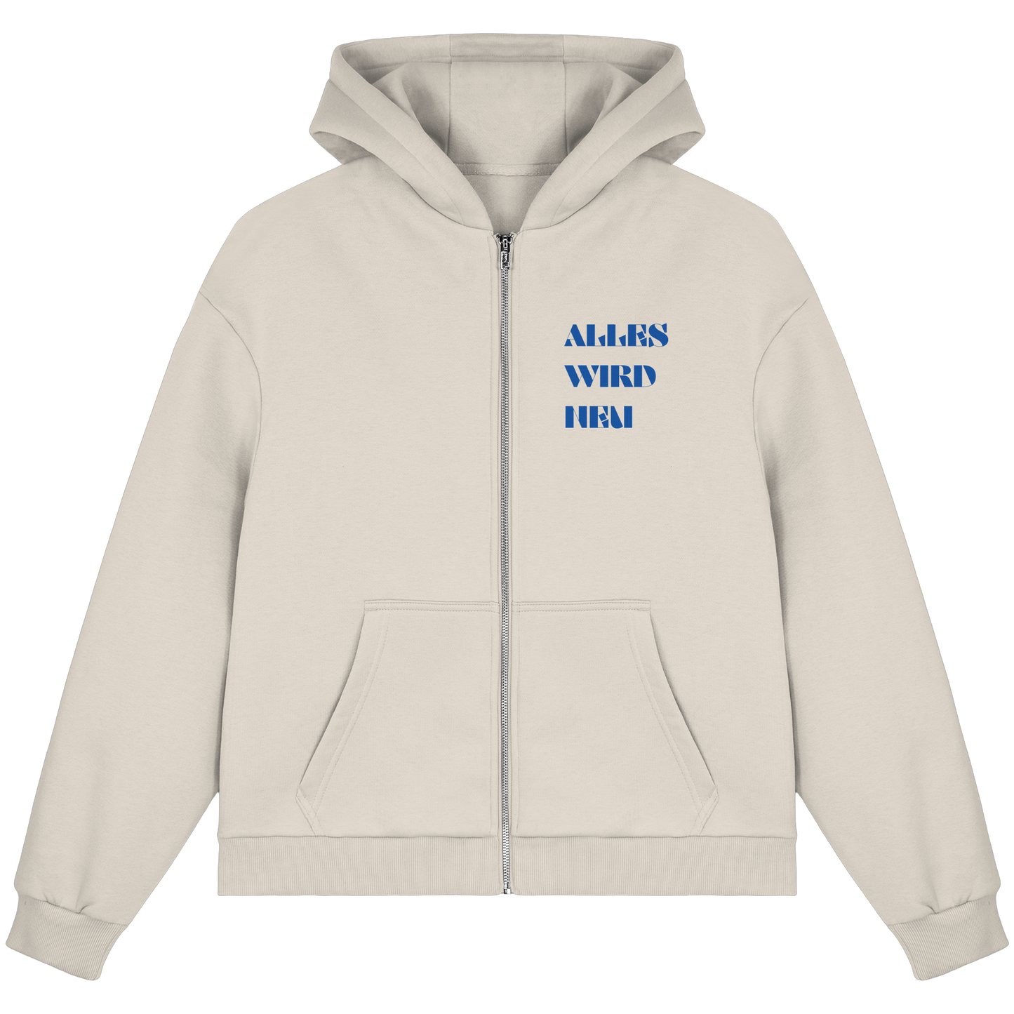 Alles wird neu - Fluffy Boxcut Zipper