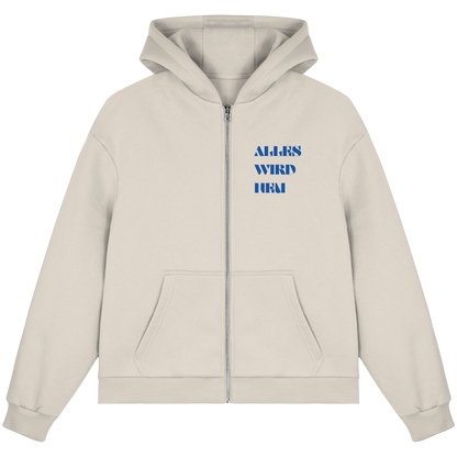 Alles wird neu - Fluffy Boxcut Zipper