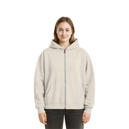 Die Hoffnung hat einen Namen - Jesus - Fluffy Boxcut Zipper