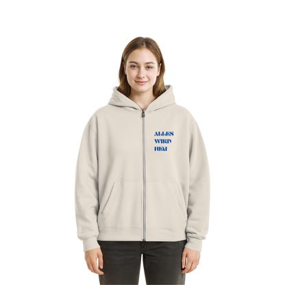 Alles wird neu - Fluffy Boxcut Zipper