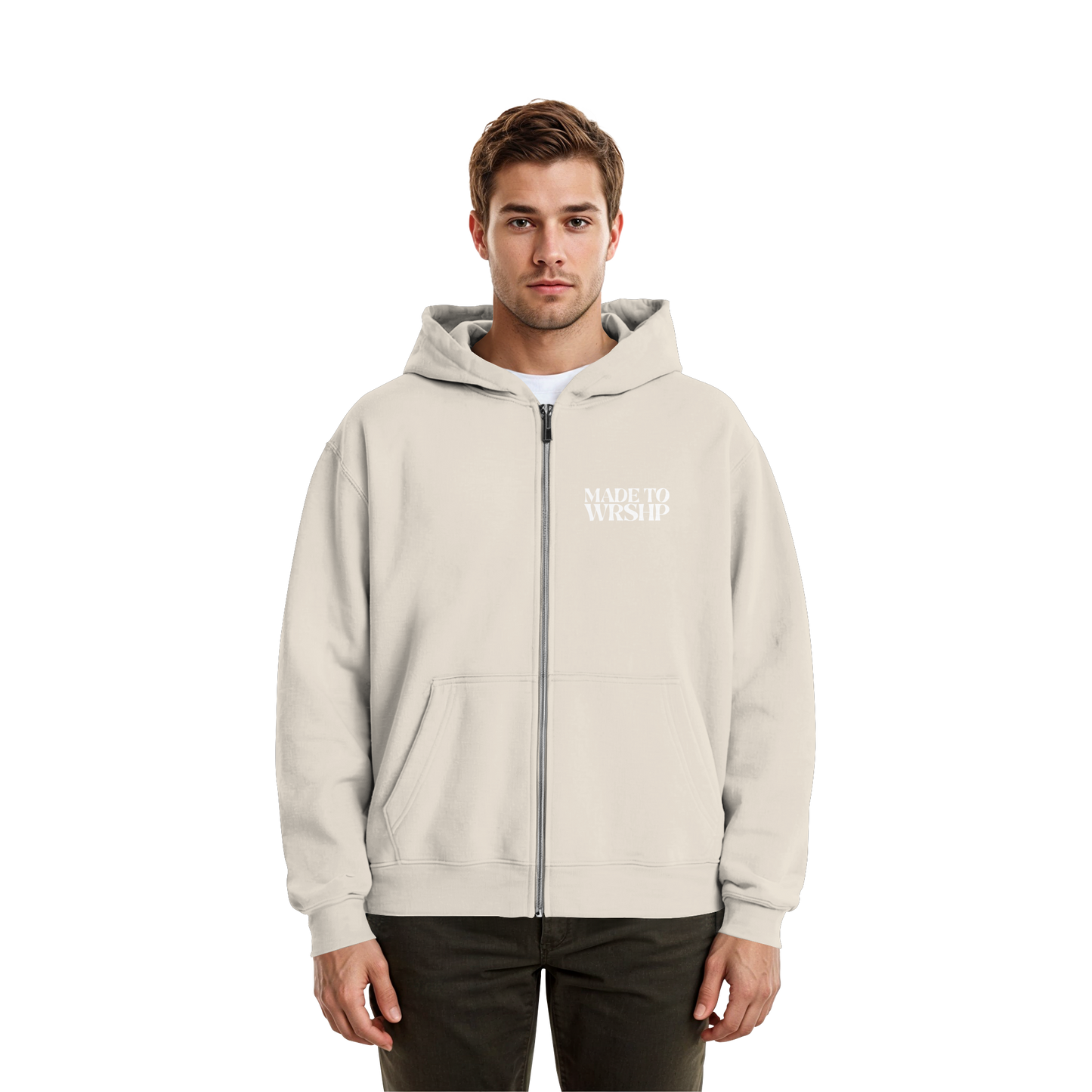 Made to Worship - Fluffy Boxcut Zipper