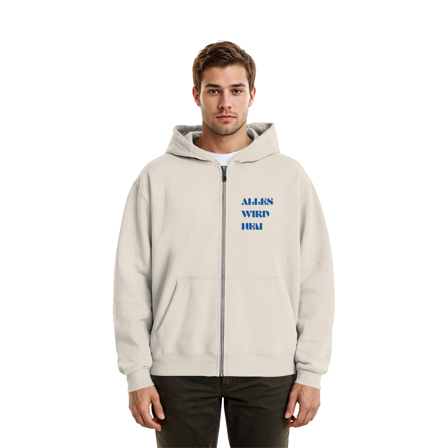 Alles wird neu - Fluffy Boxcut Zipper