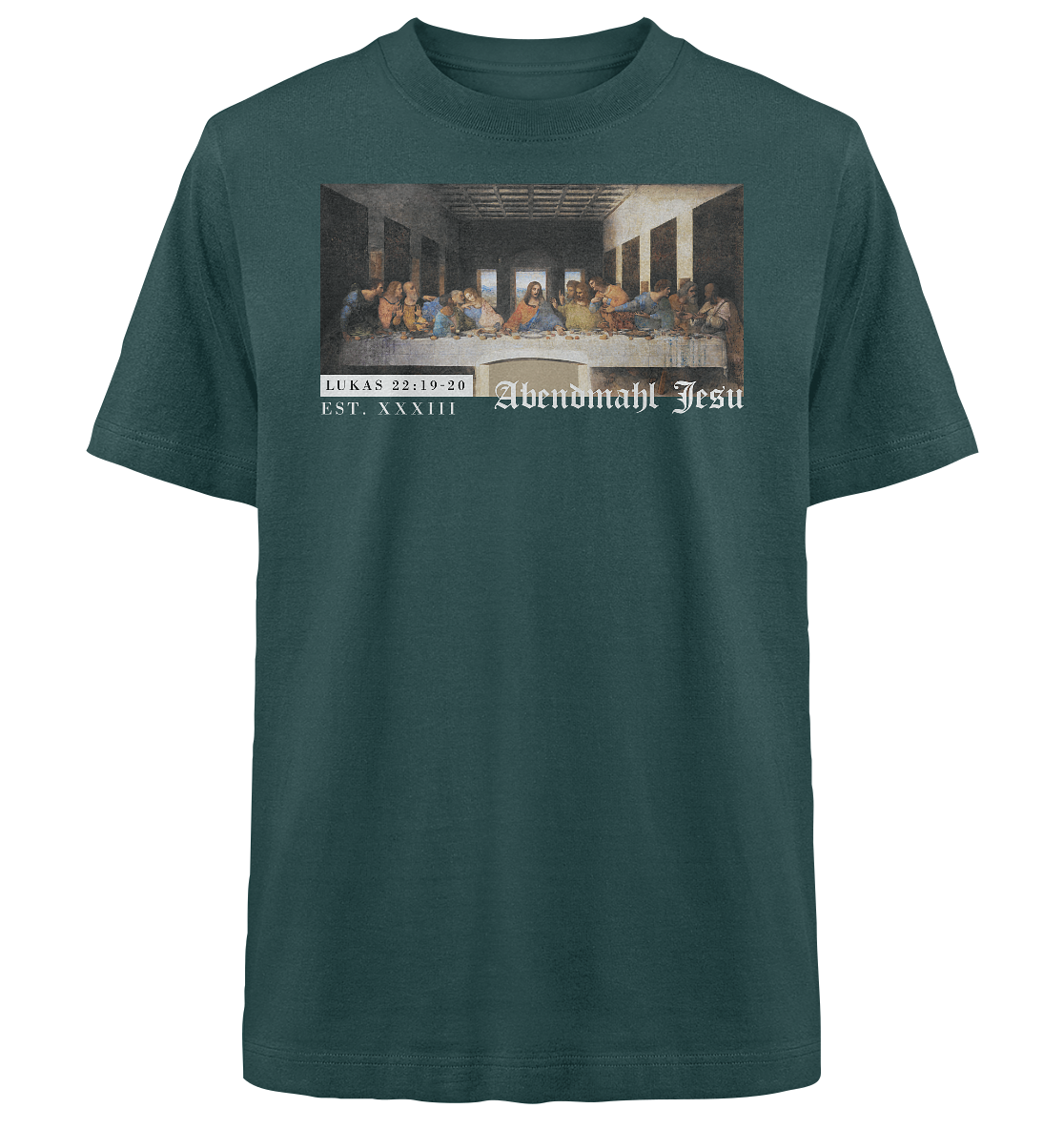 Abendmahl Jesu - Heavy Oversized Shirt