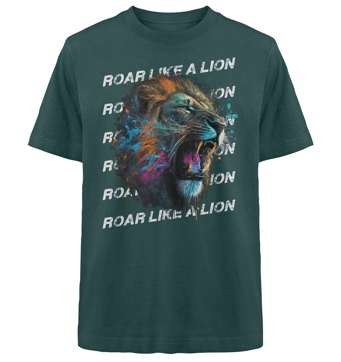 Roar like a Lion - Heavy Oversized Shirt