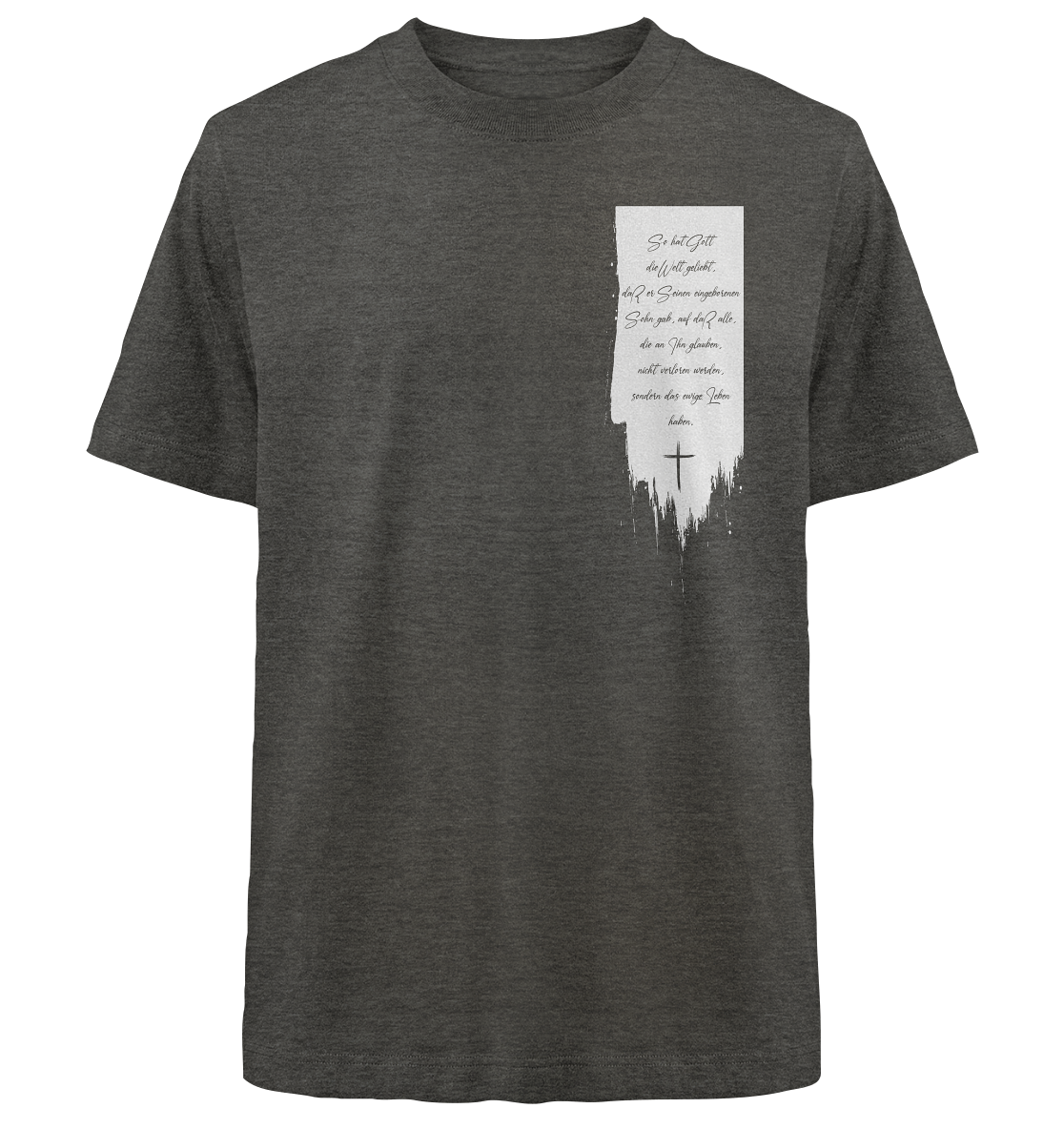 Johannes 3.16 - Heavy Oversized Shirt