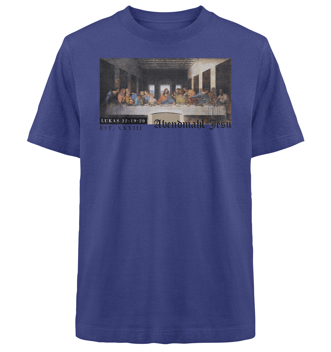 Abendmahl Jesu - Heavy Oversized Shirt