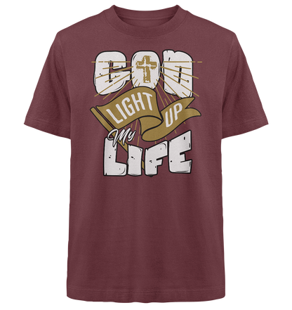 God light up my life - Heavy Oversized Shirt