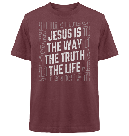Jesus is the Way - Heavy Oversized Shirt