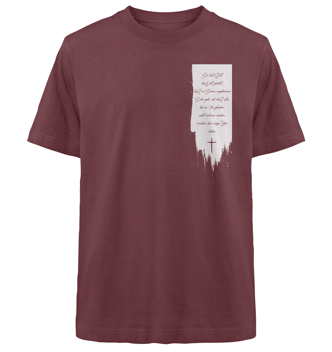 Johannes 3.16 - Heavy Oversized Shirt