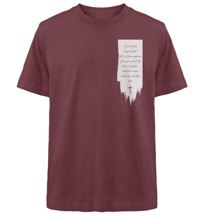 Johannes 3.16 - Heavy Oversized Shirt