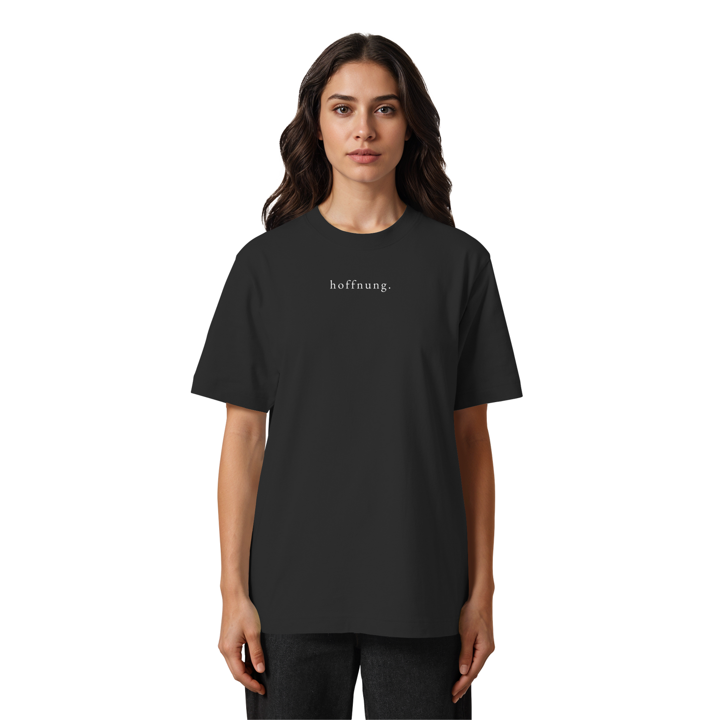 Die Hoffnung hat einen Namen - Jesus - Heavy Oversized Shirt