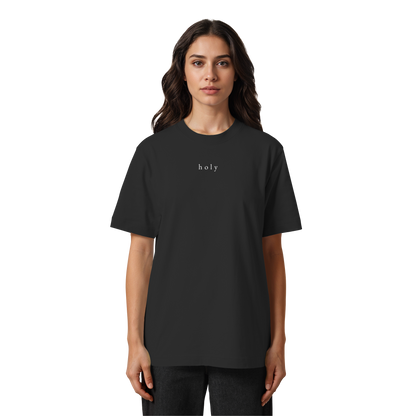 HOLY - are you lord - Heavy Oversized Organic Shirt