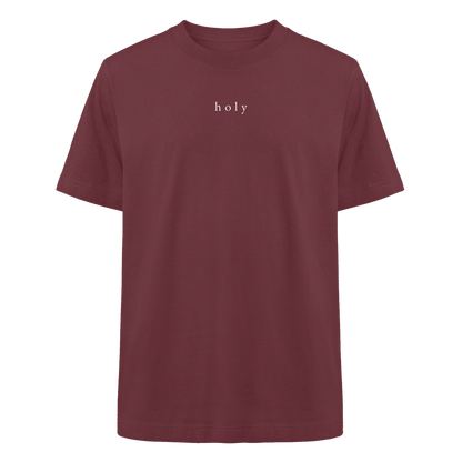HOLY - are you lord - Heavy Oversized Organic Shirt