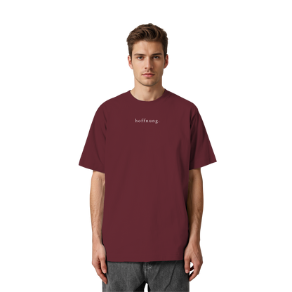 Die Hoffnung hat einen Namen - Jesus - Heavy Oversized Shirt