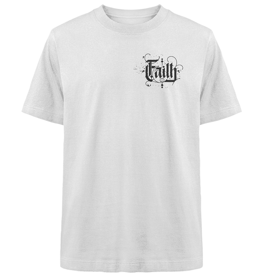 Faith (Kalligraphie) - Heavy Oversized Shirt