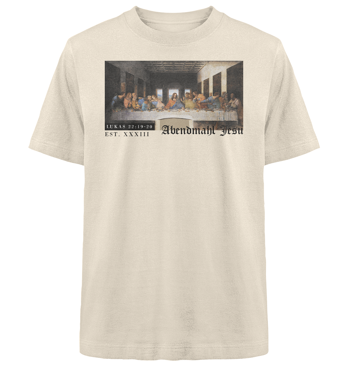 Abendmahl Jesu - Heavy Oversized Shirt