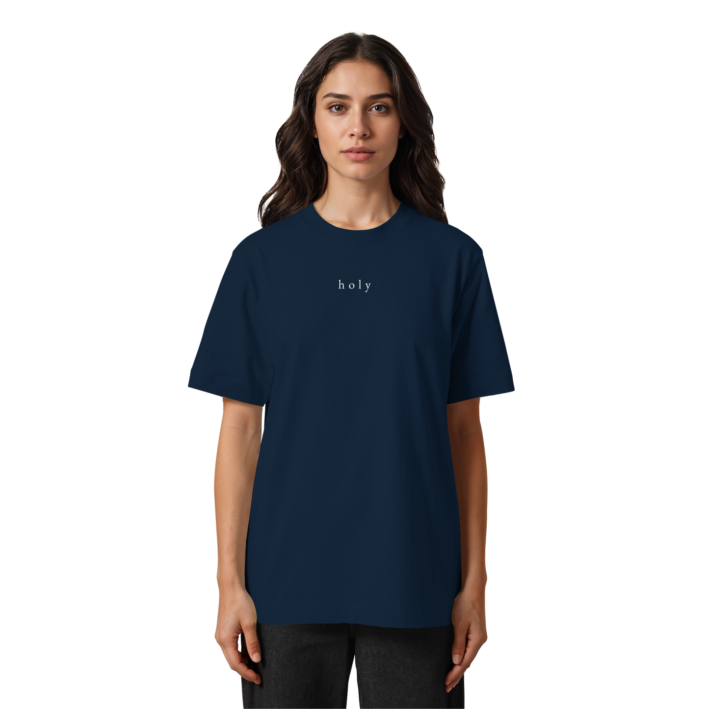 HOLY - are you lord - Heavy Oversized Organic Shirt