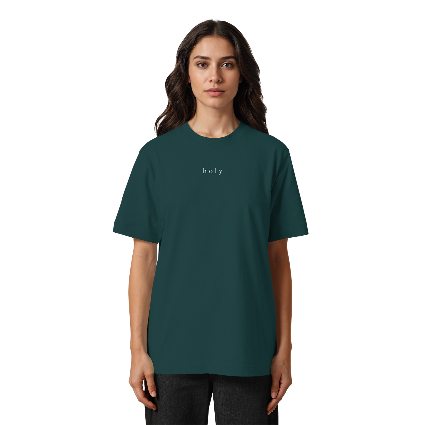 HOLY - are you lord - Heavy Oversized Organic Shirt