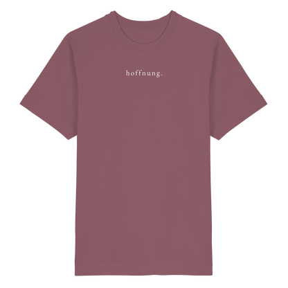 Die Hoffnung hat einen Namen - Jesus - Heavy Oversized Shirt