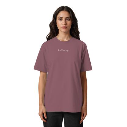 Die Hoffnung hat einen Namen - Jesus - Heavy Oversized Shirt