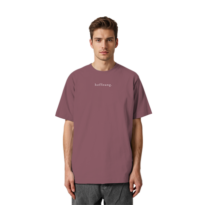 Die Hoffnung hat einen Namen - Jesus - Heavy Oversized Shirt
