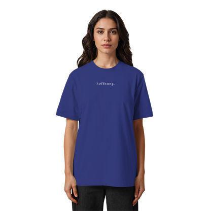 Die Hoffnung hat einen Namen - Jesus - Heavy Oversized Shirt