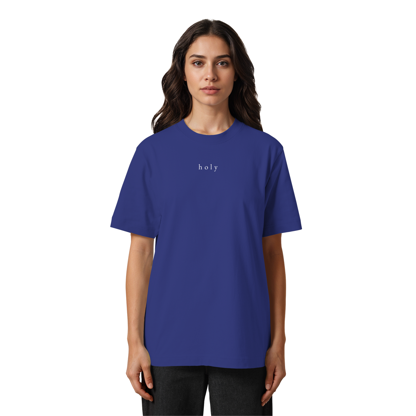 HOLY - are you lord - Heavy Oversized Organic Shirt