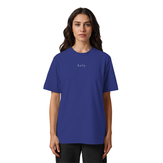 HOLY - are you lord - Heavy Oversized Organic Shirt