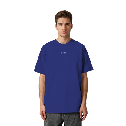 HOLY - are you lord - Heavy Oversized Organic Shirt