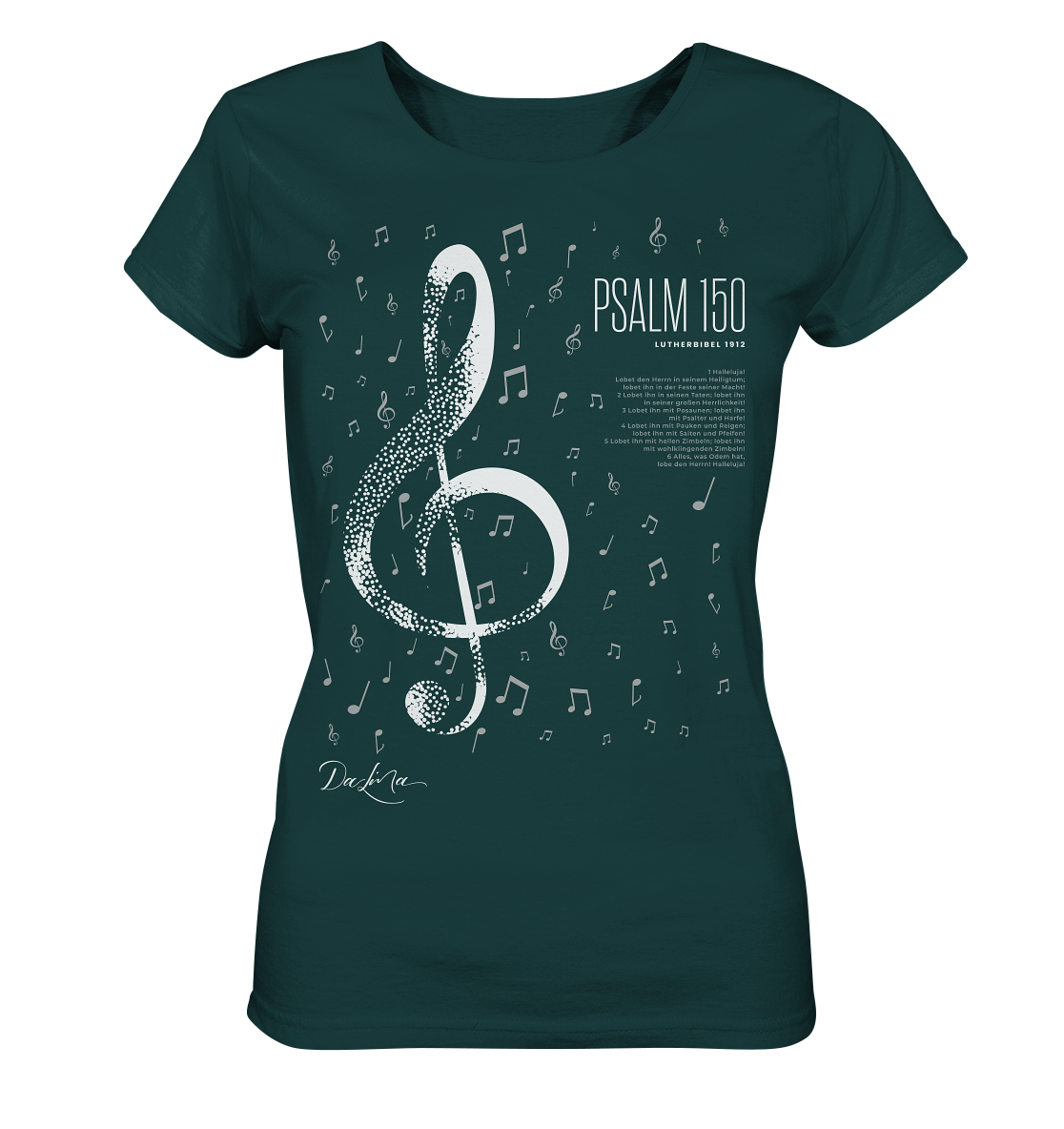Psalm 150 - Lobet den Herrn - Damen Premium Shirt