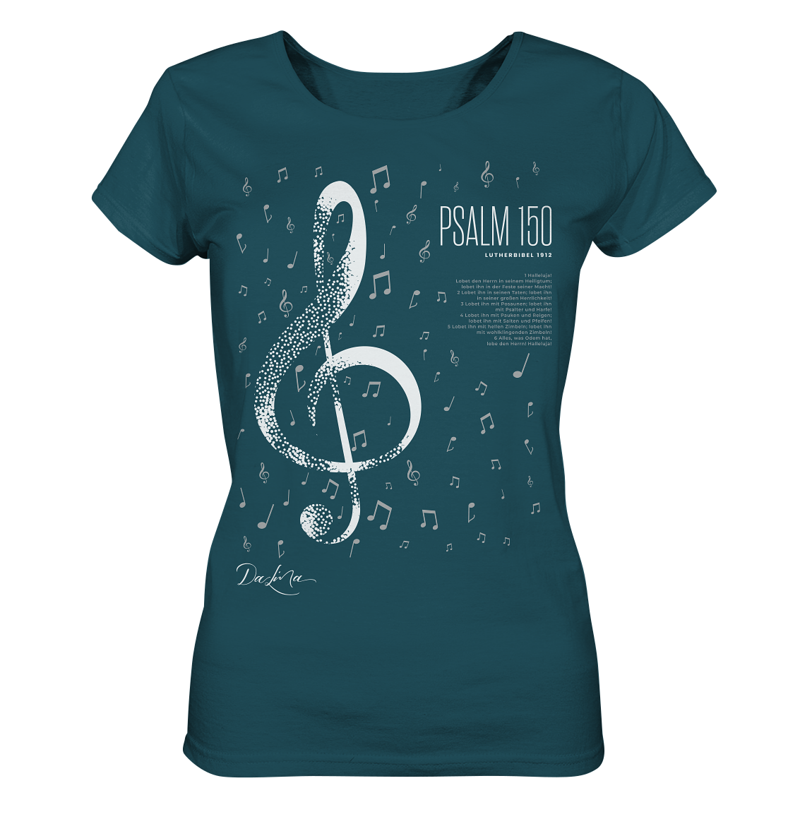 Psalm 150 - Lobet den Herrn - Damen Premium Shirt