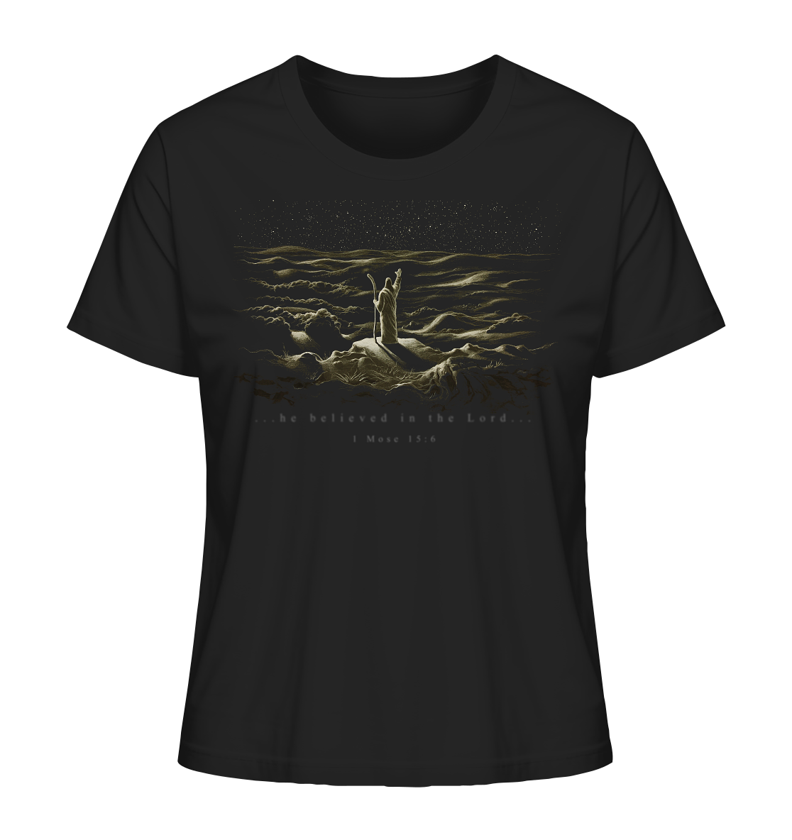 Father of faith - Damen Premium Shirt
