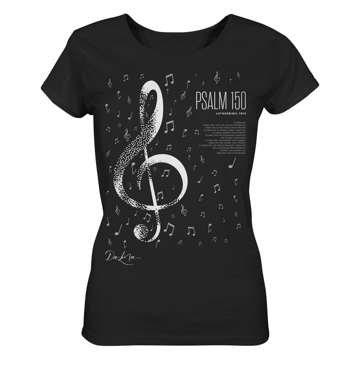 Psalm 150 - Lobet den Herrn - Damen Premium Shirt