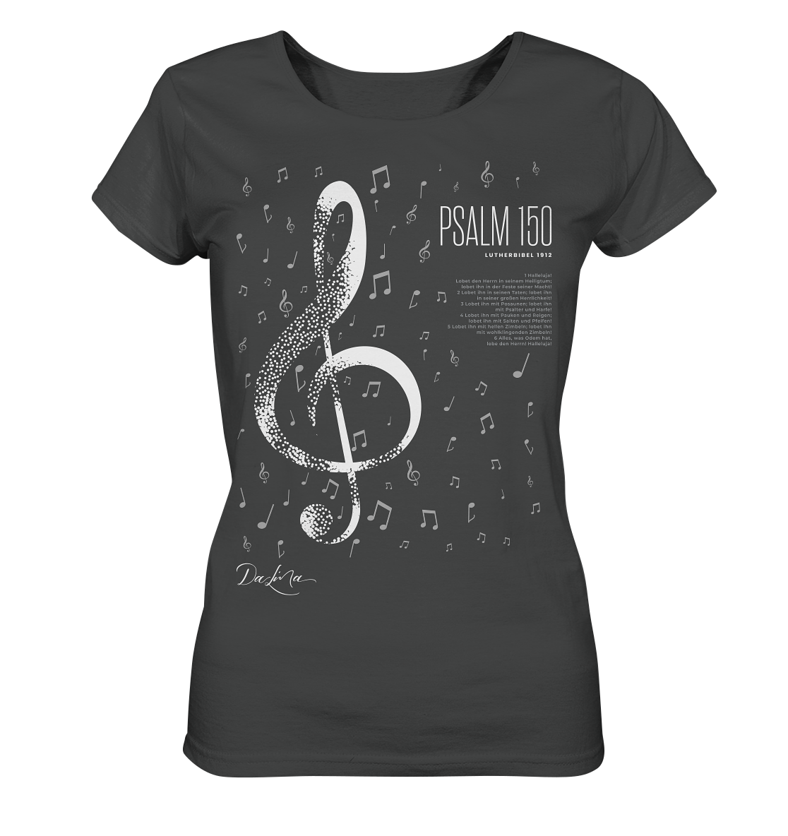Psalm 150 - Lobet den Herrn - Damen Premium Shirt