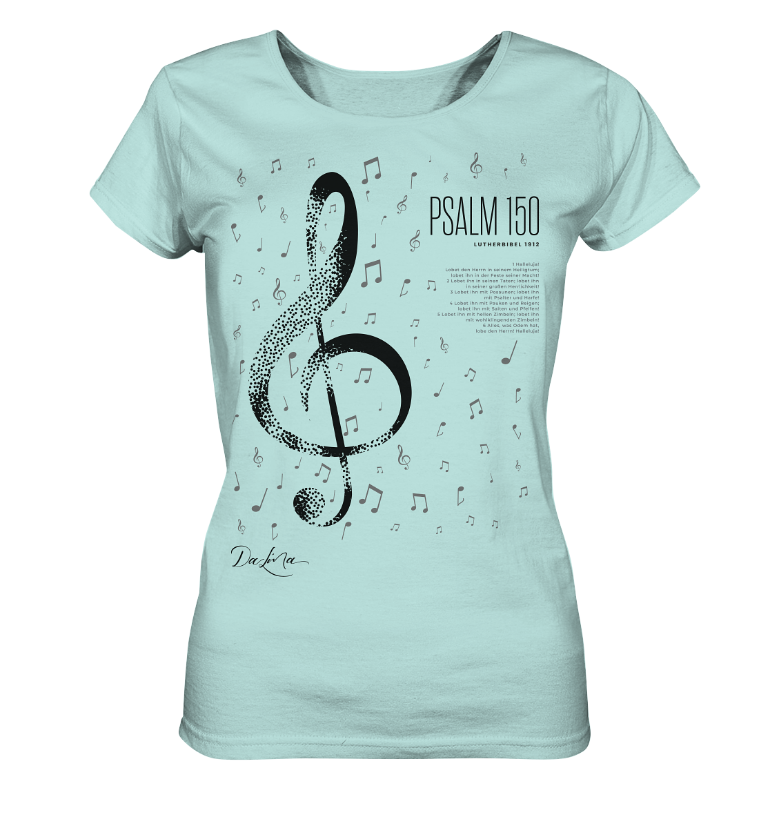 Psalm 150 - Lobet den Herrn - Damen Premium Shirt