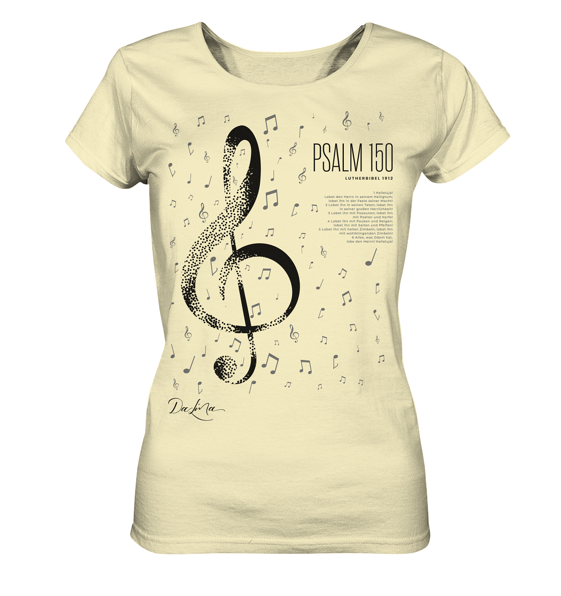 Psalm 150 - Lobet den Herrn - Damen Premium Shirt