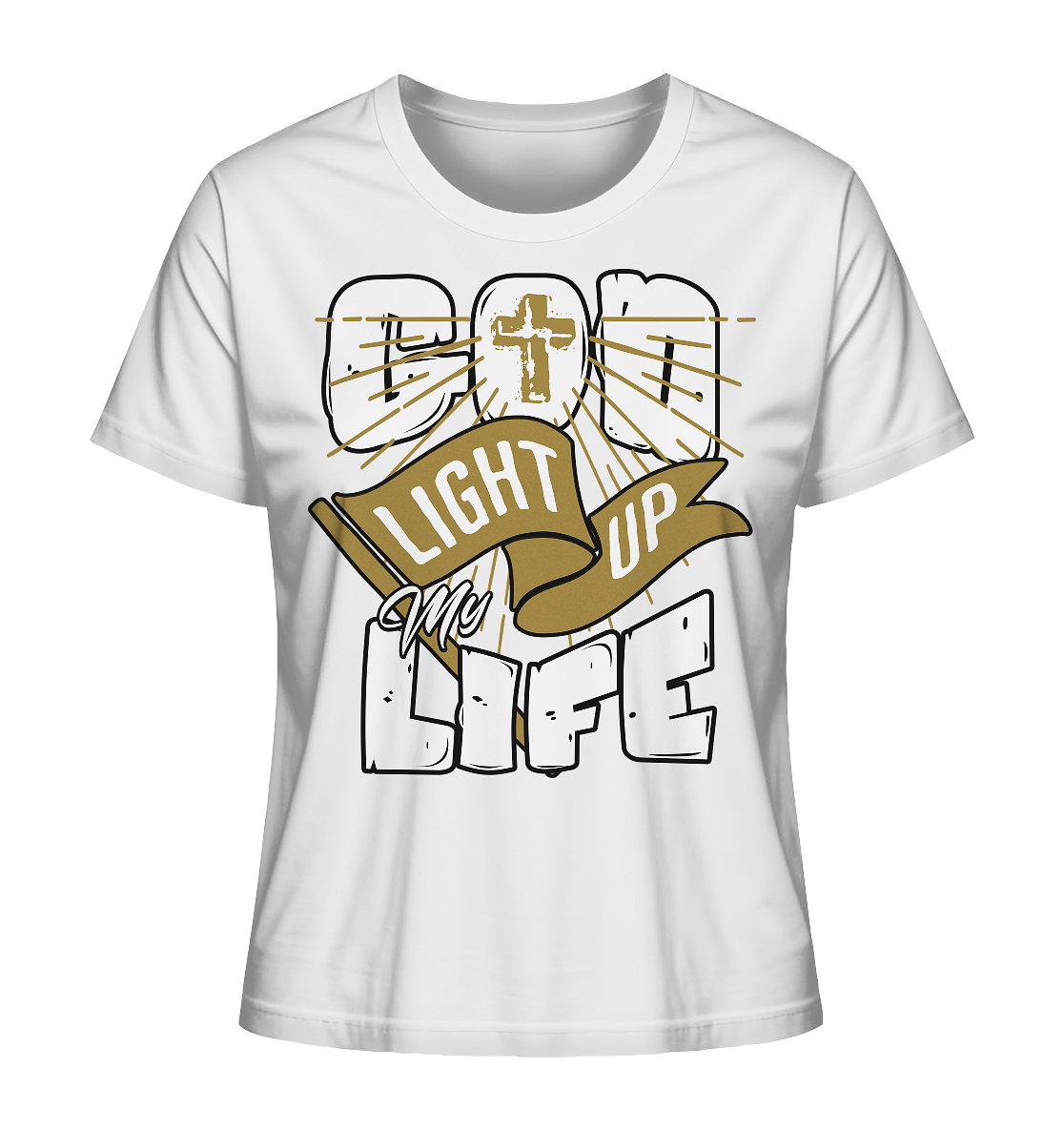 God light up my life - Damen Premium Shirt
