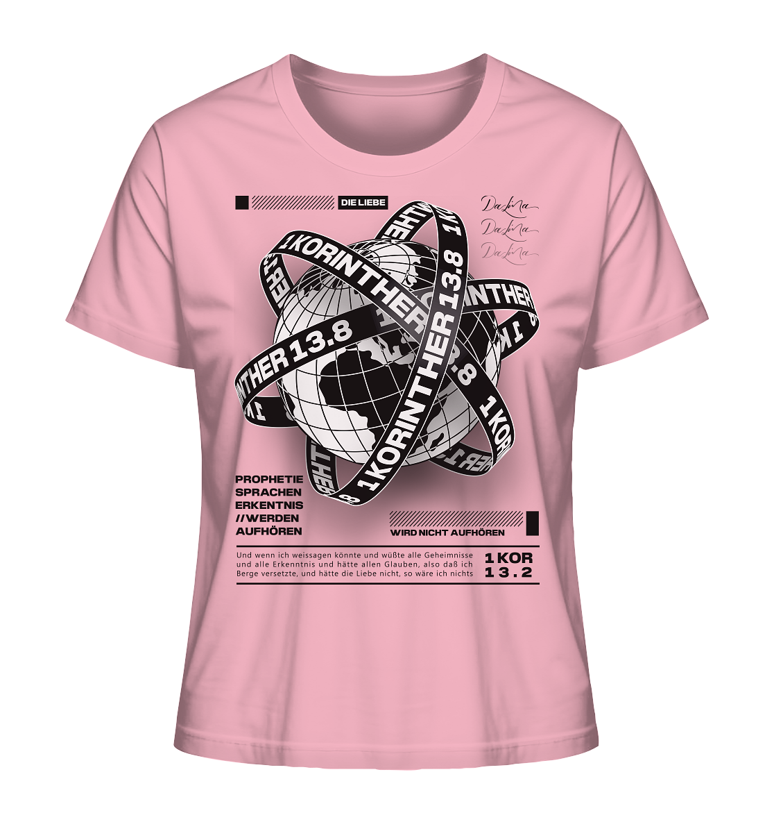 1 Korinther 13.8 - Damen Premium Shirt
