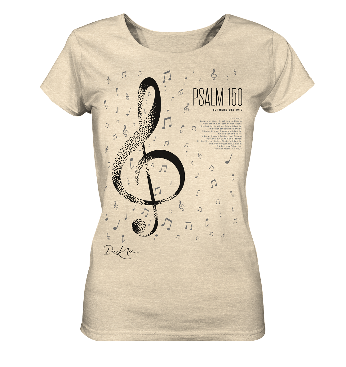 Psalm 150 - Lobet den Herrn - Damen Premium Shirt
