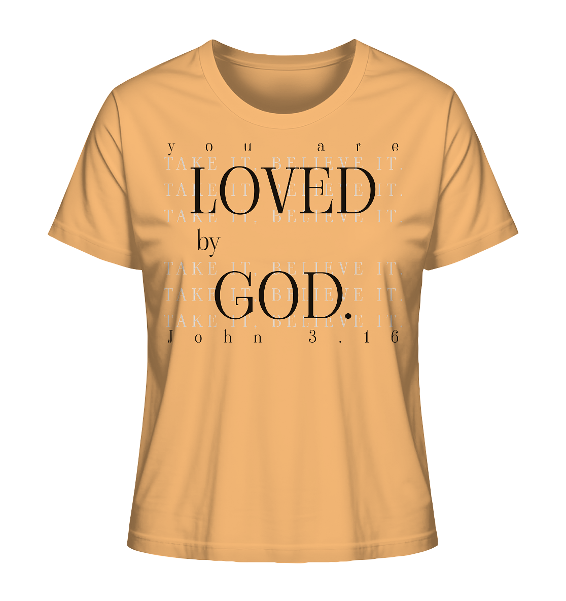 Loved by God - Damen Premium Shirt